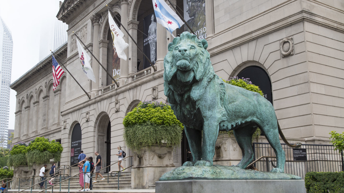 The Art Institute of Chicago on Michigan Avenue in the Loop
