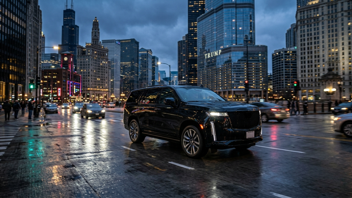 Cadillac Escalade front