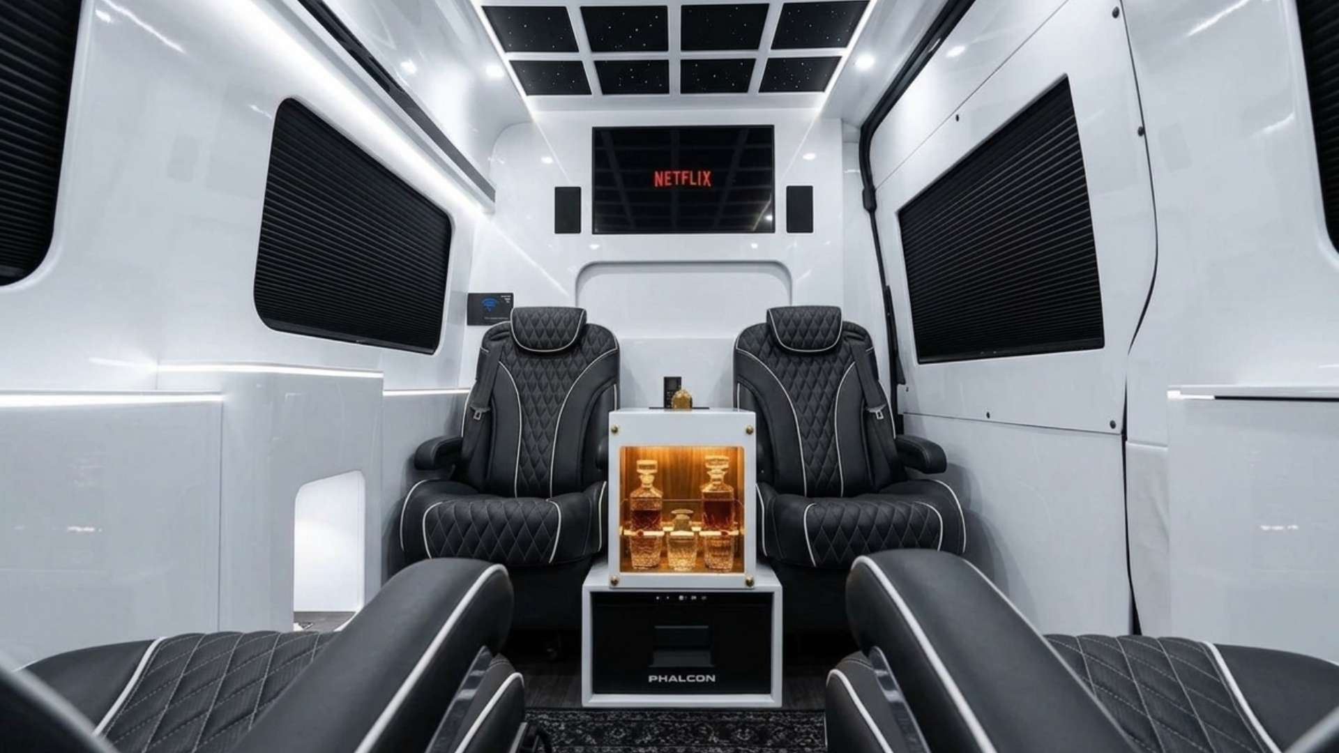 Jet Style Sprinter executive lounge interior