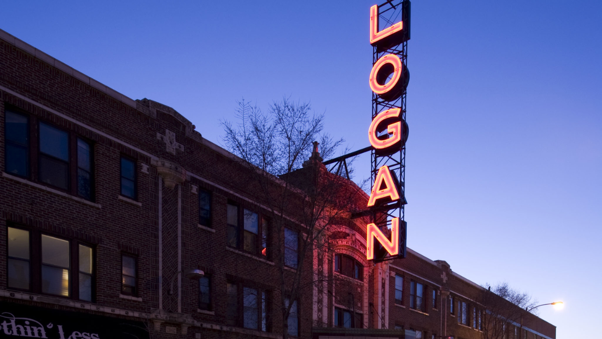 The Logan Theatre in Logan Square
