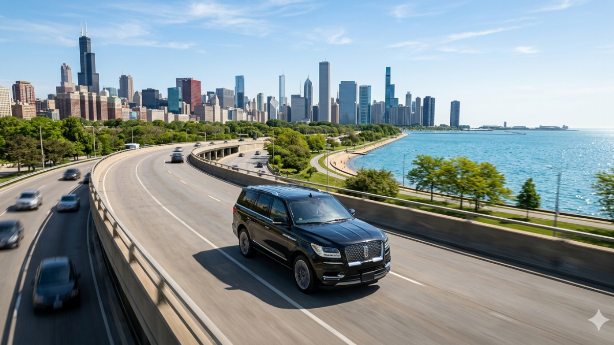 Chicago chauffeur luggage assistance and comfortable ride
