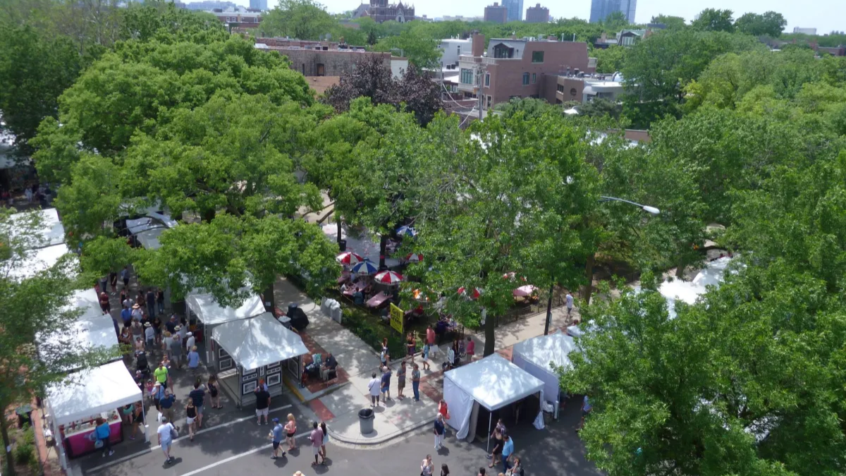 The Old Town Art Fair in the Triangle