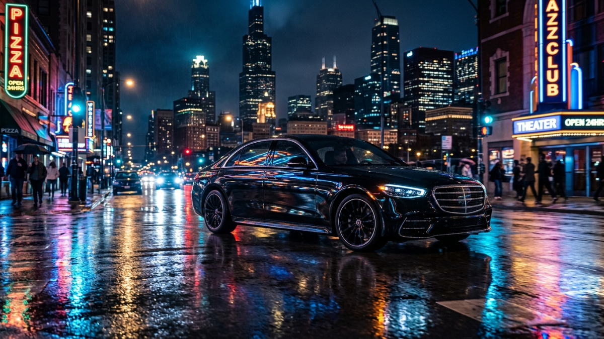 Mercedes-Benz S-Class limo