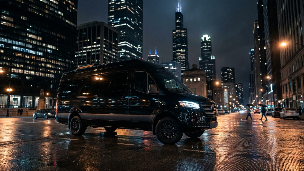 Sprinter van front