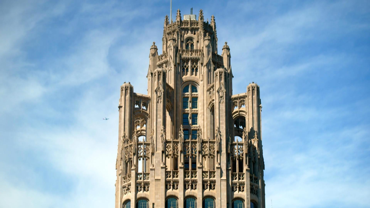 Tribune Tower on the Magnificent Mile