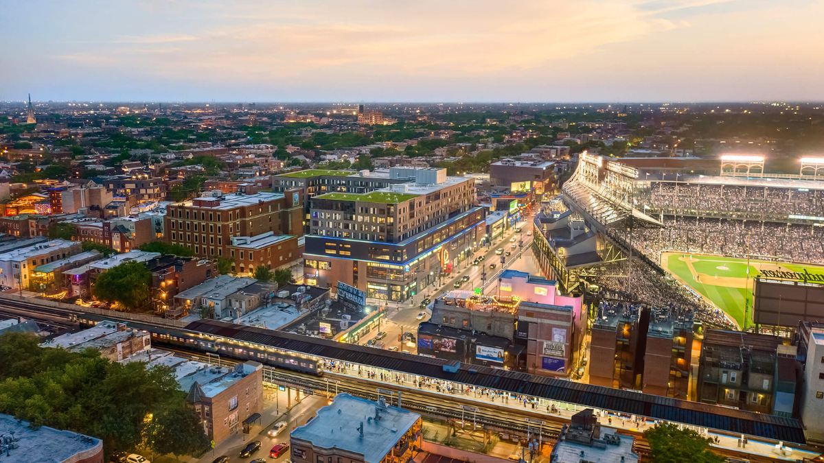 Wrigleyville bars and restaurants in Lakeview